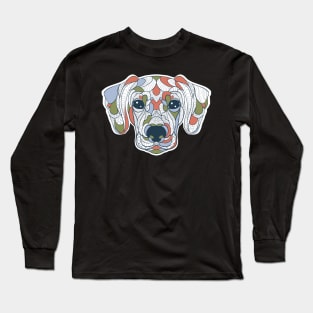 Dalmatian Portrait Long Sleeve T-Shirt